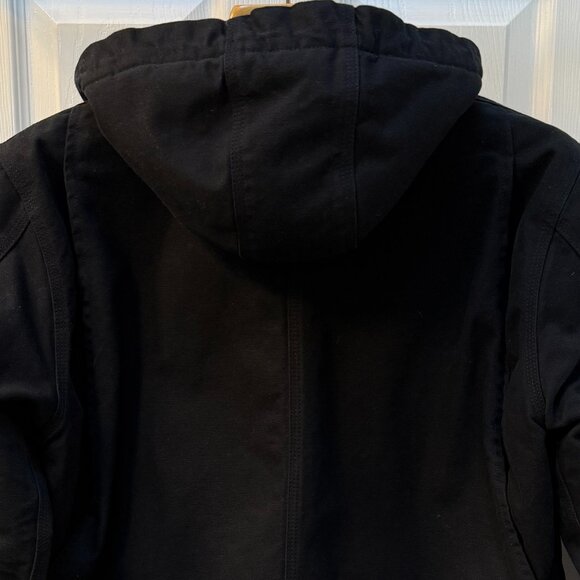 Carhartt Washed Duck Sherpa-Lined Relaxed Fit Utility Jacket OJ3826 - Medium - Picture 7 of 9